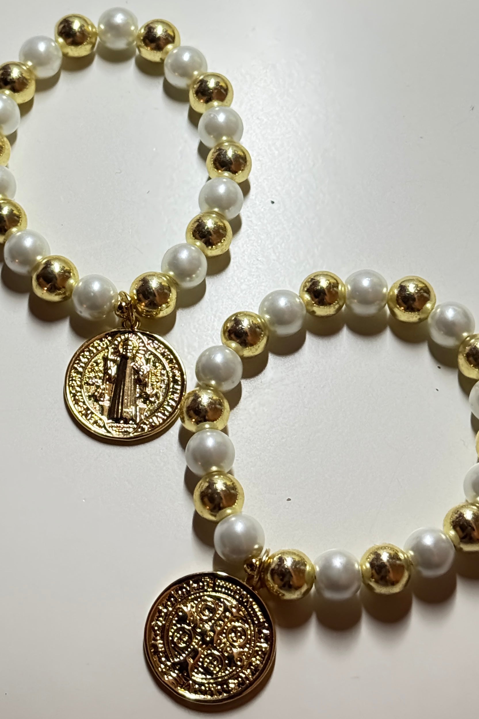 SAN BENITO PEARLS GOLD BRACELET