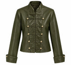 MILITARY LEATHER JACKET