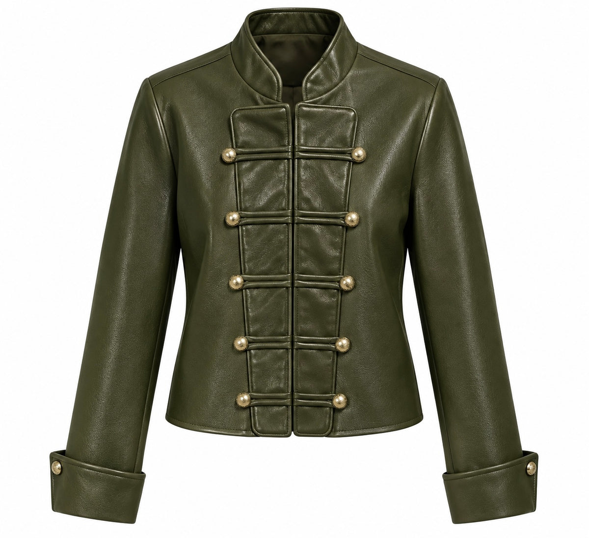 MILITARY LEATHER JACKET