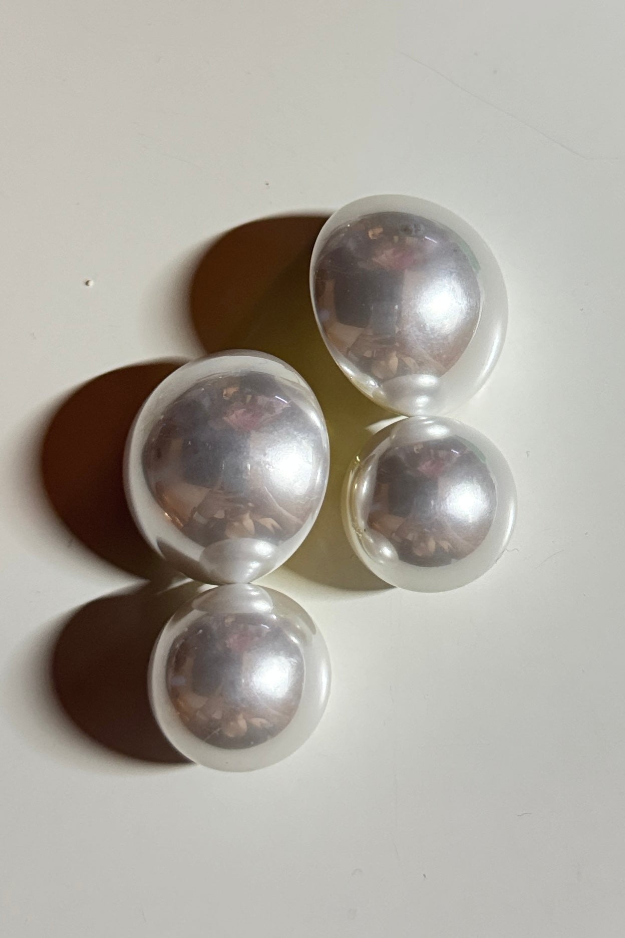 TWO PEARLS EARRINGS