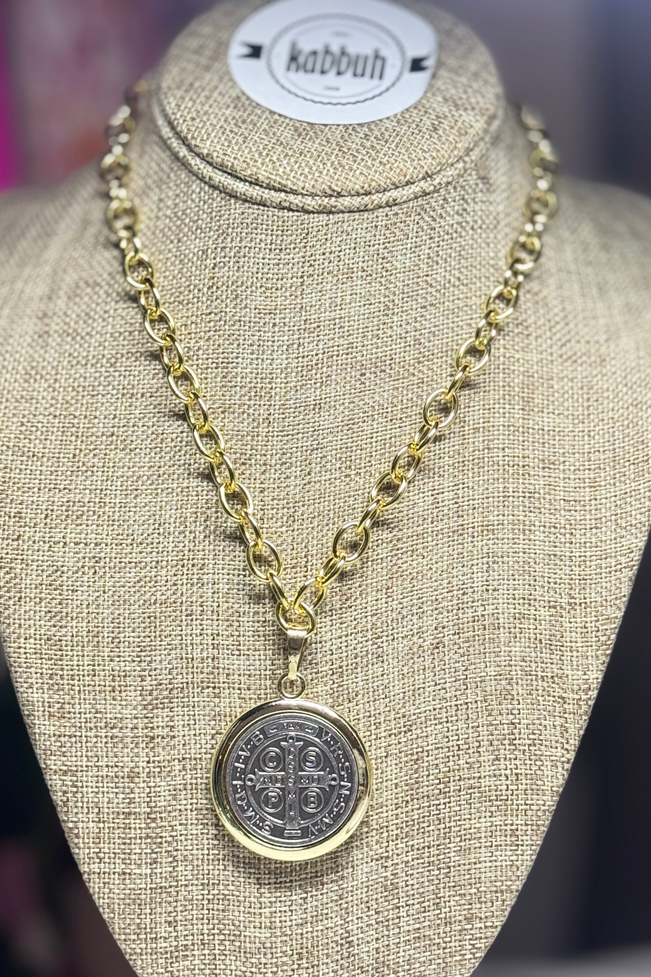 SAN BENITO MED NECKLACE