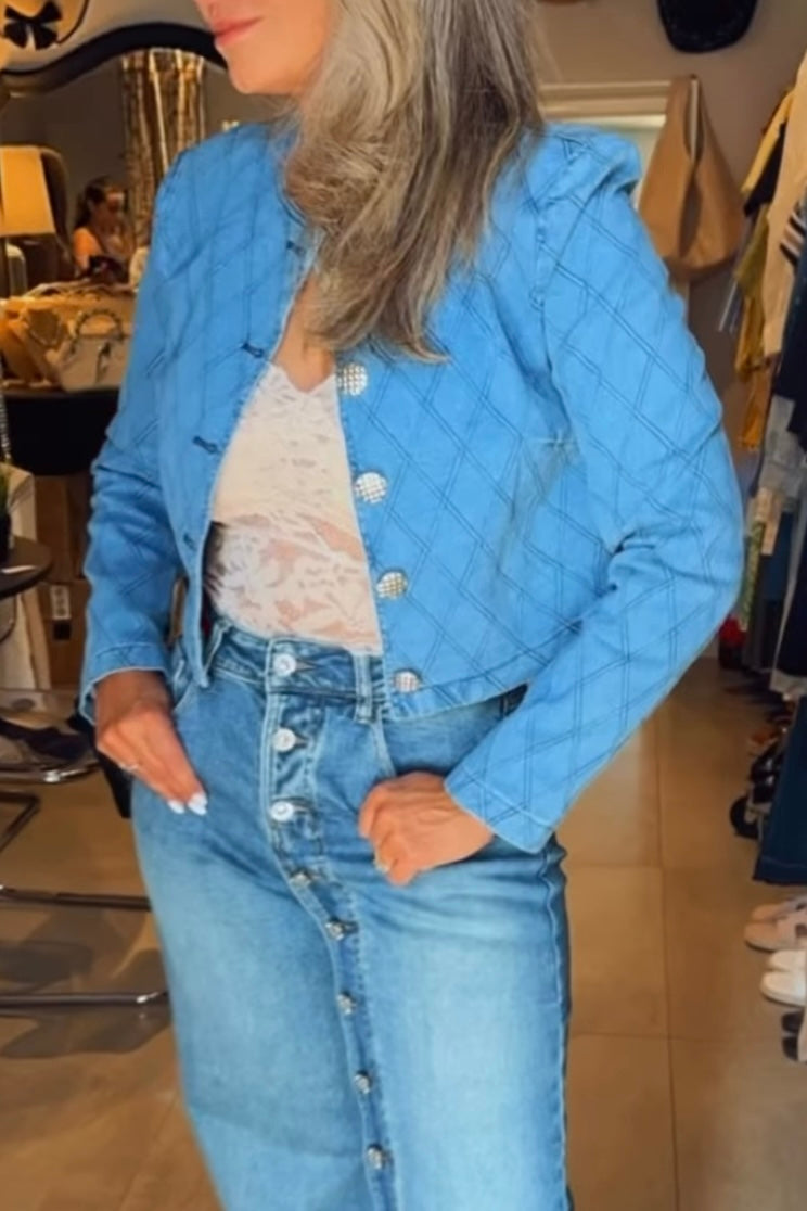 LIZA CHARM DENIM JACKET