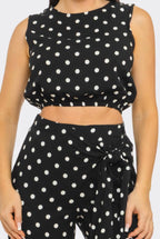 POLKA DOT TWO PIECES SET