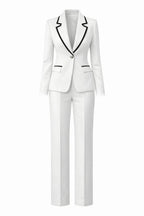 MONOCHROME TAILORED TWO PIECES SET