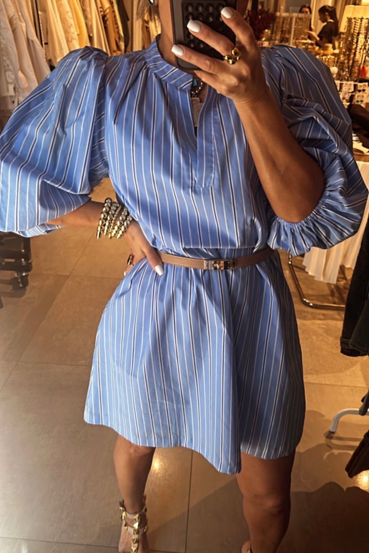 BLUE SUGAR DRESS
