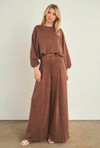 CHOCOLATE FLOW TWO PIECES SET