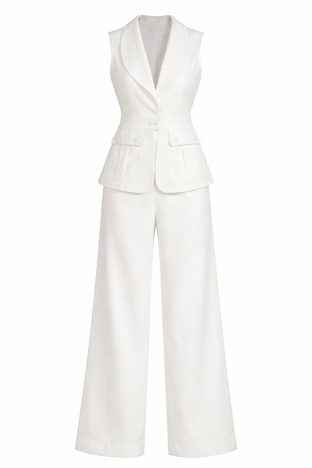 TAILORED VEST TWO PIECES SET