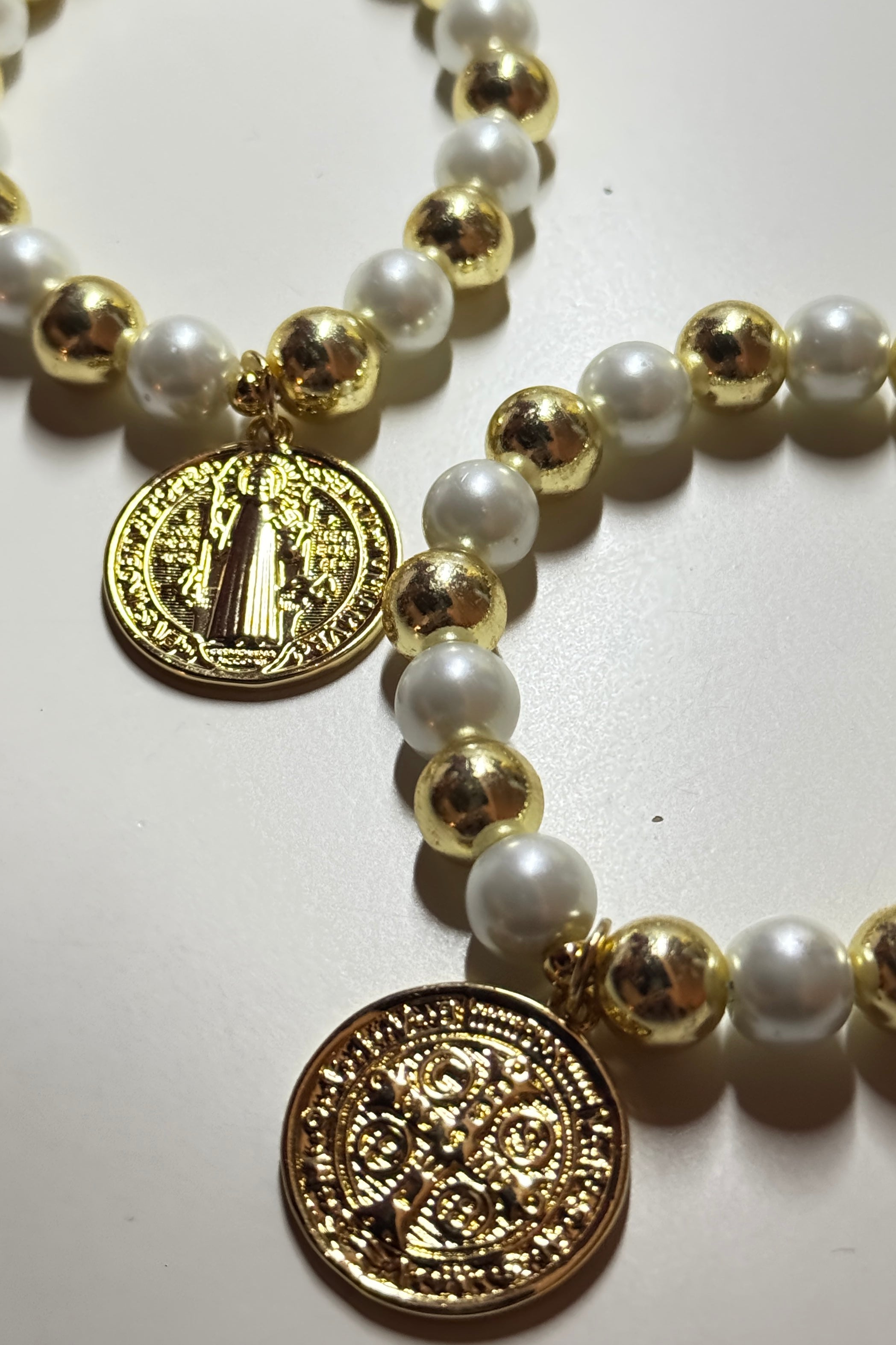 SAN BENITO PEARLS GOLD BRACELET