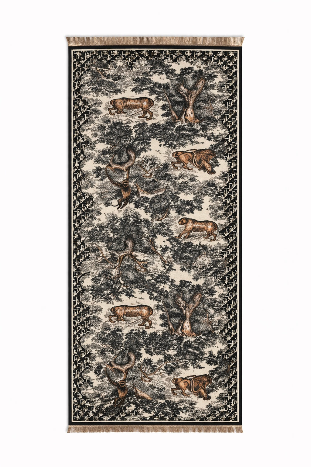JUNGLE JACQUARD SCARF