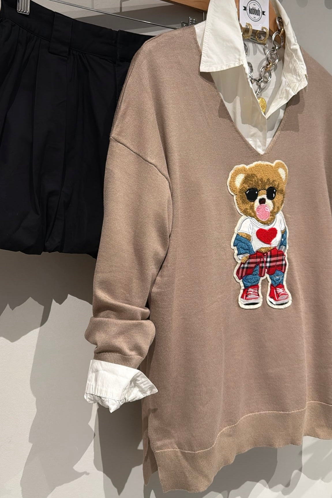 BEAR BUBBLEGUM SWEATER