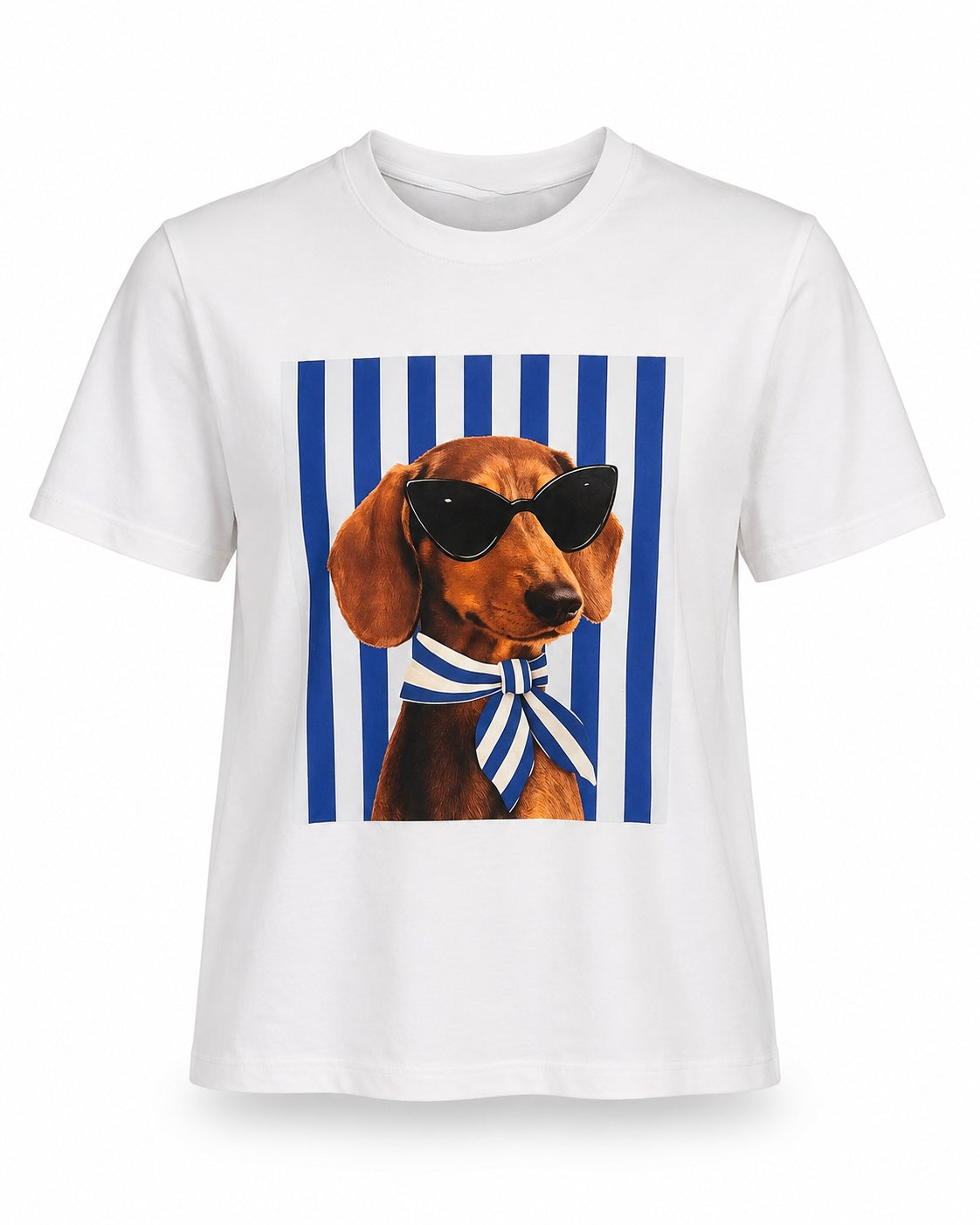 DOG ICON GRAPHIC T-SHIRT