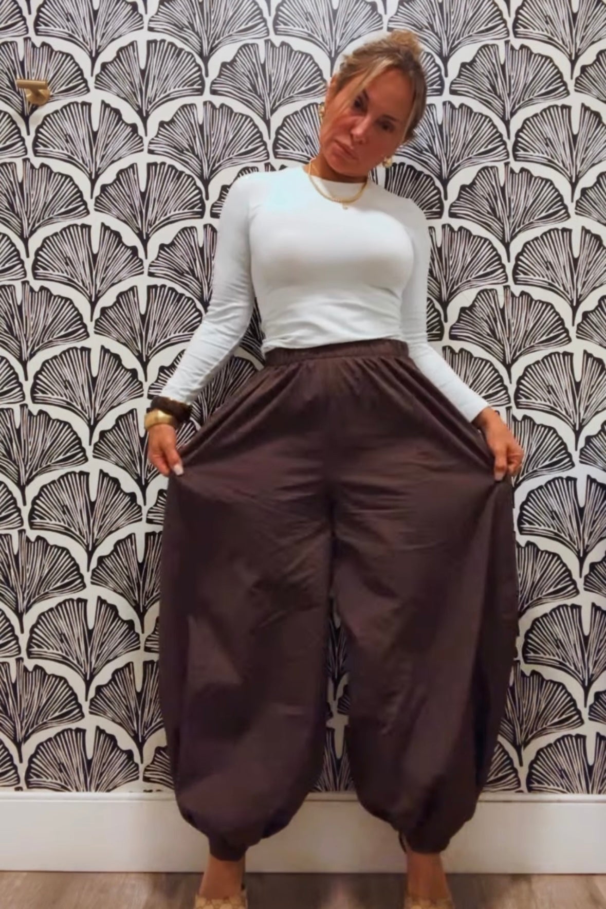 FIORELLA COTTON ALADIN PANT