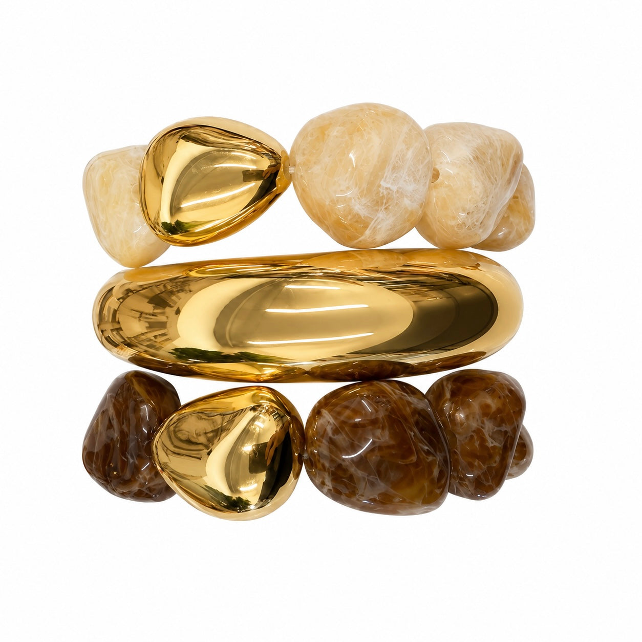MARBLED STONE BRACELET
