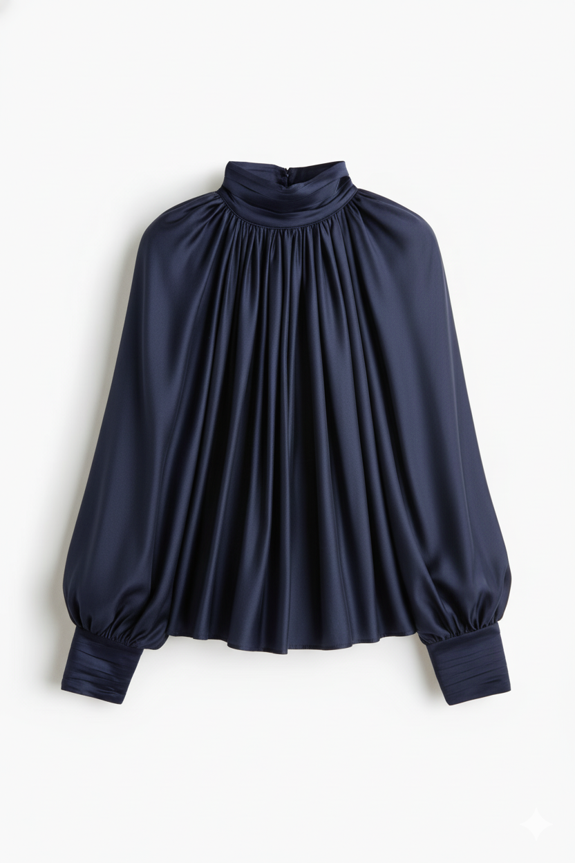 HELENA SATIN BLOUSE