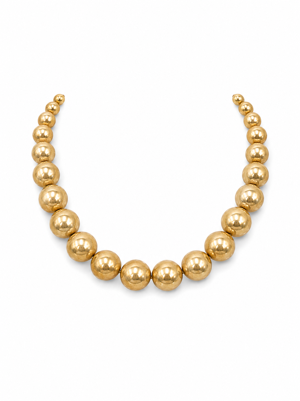 MATTE GRADIENT BEADED NECKLACE