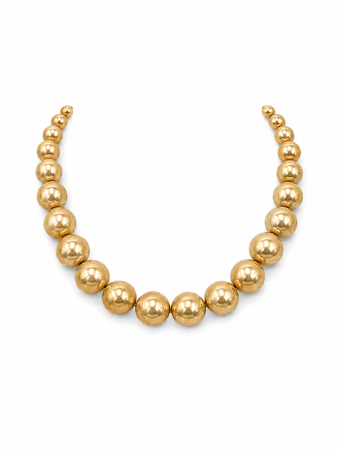 MATTE GRADIENT BEADED NECKLACE