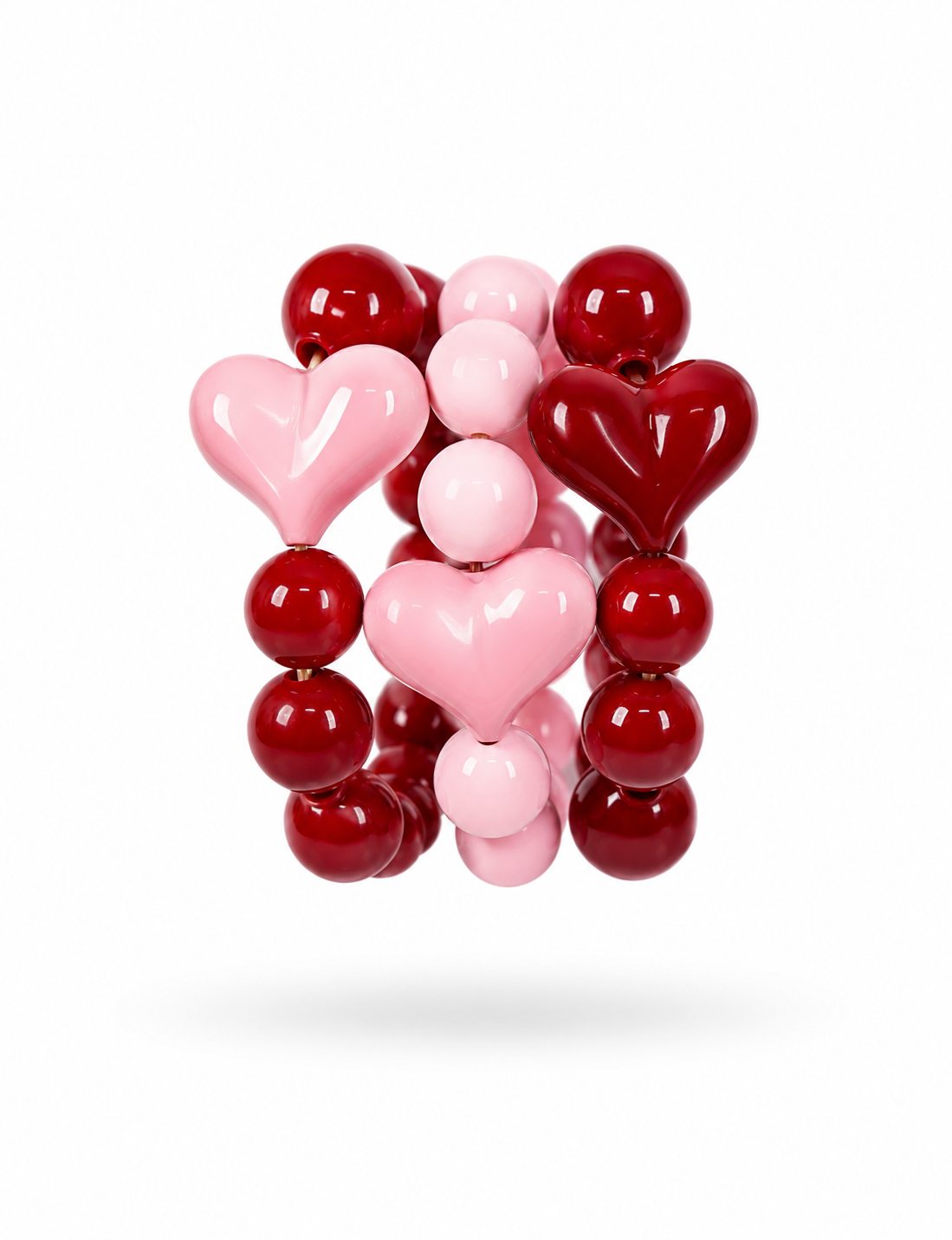 HEART BEADED BRACELET