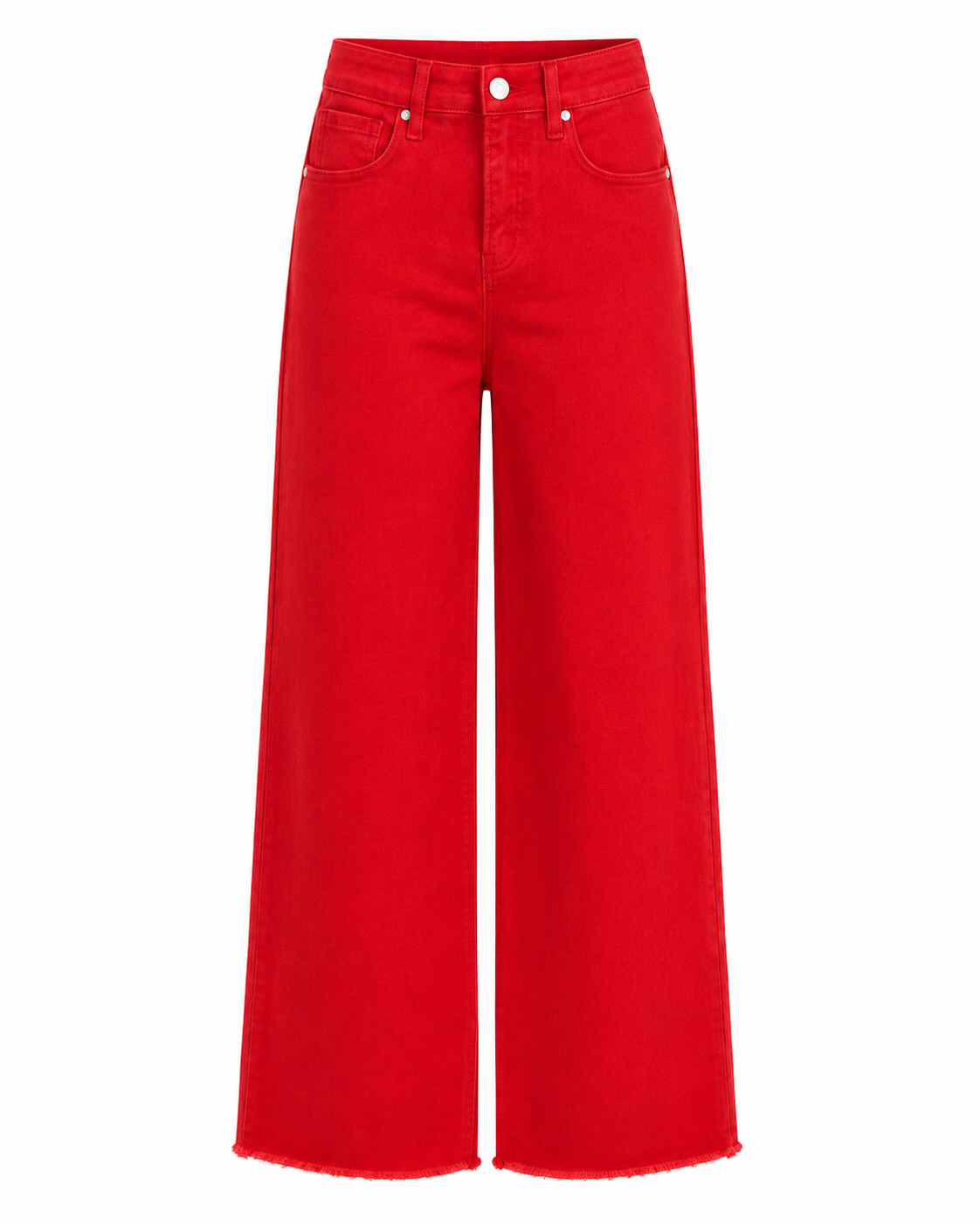 RISEN STRETCH WIDE LEG JEANS