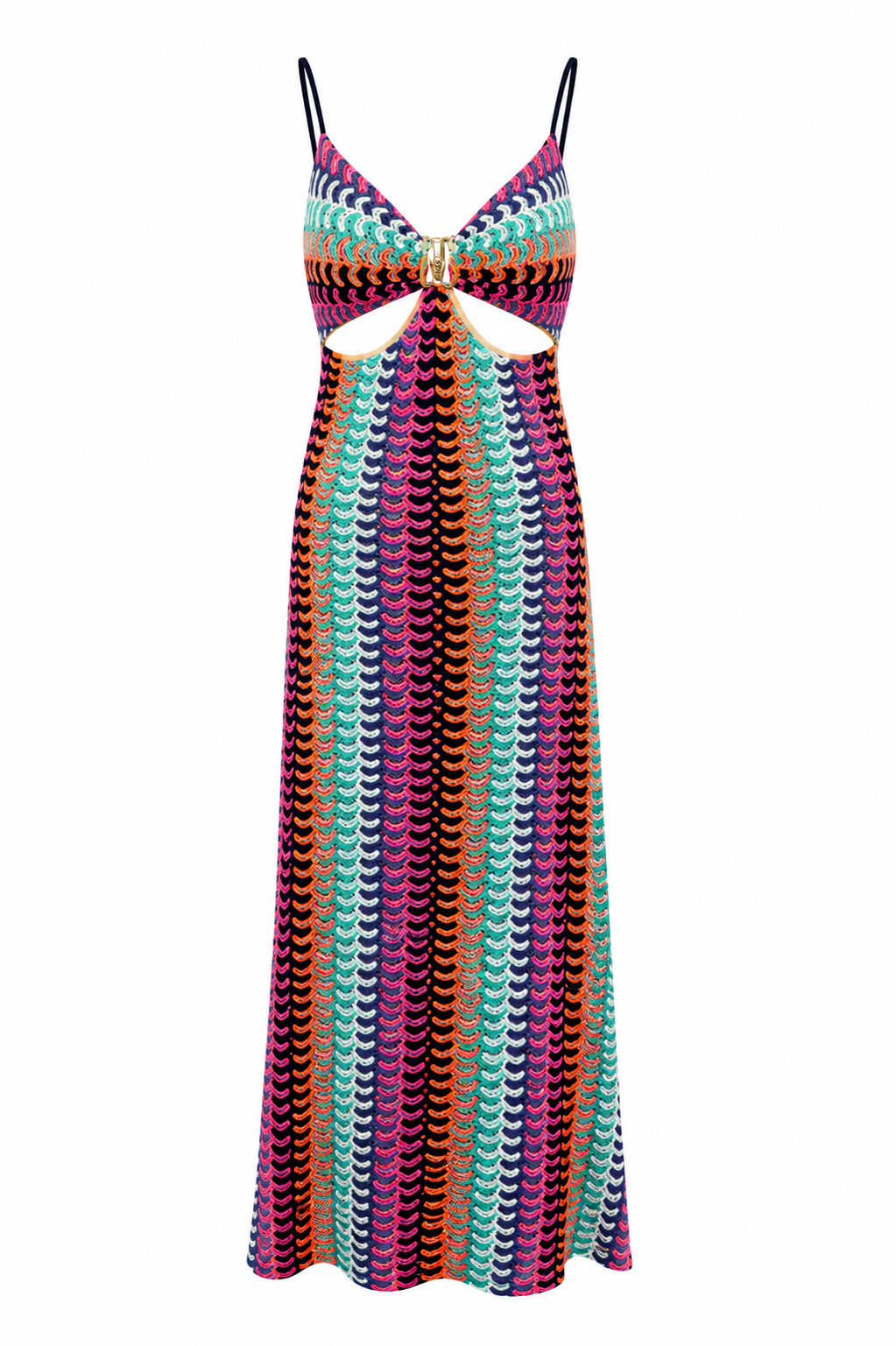 SANTORINI CROCHET MAXI DRESS