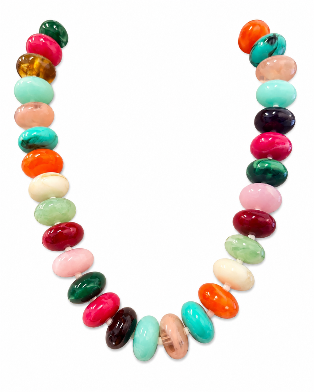 MULTI STONE STATEMENT NECKLACE