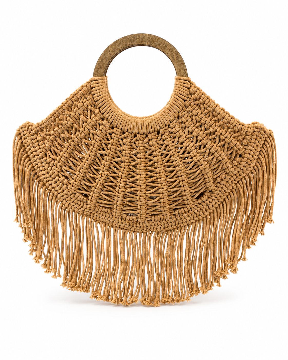 BOHO MACRAMÉ HANDBAG