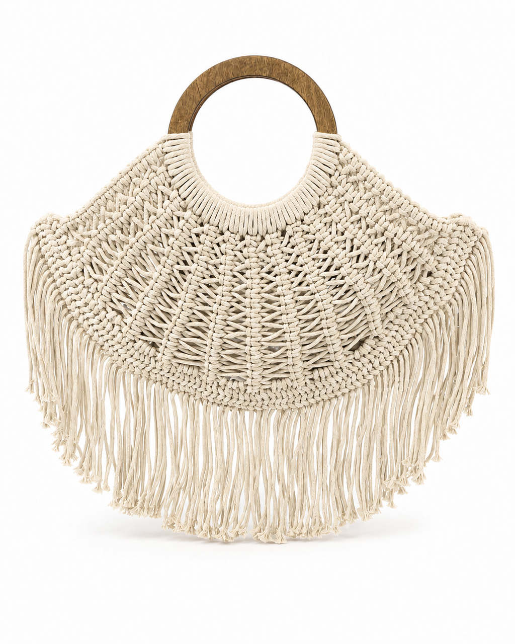 BOHO MACRAMÉ HANDBAG