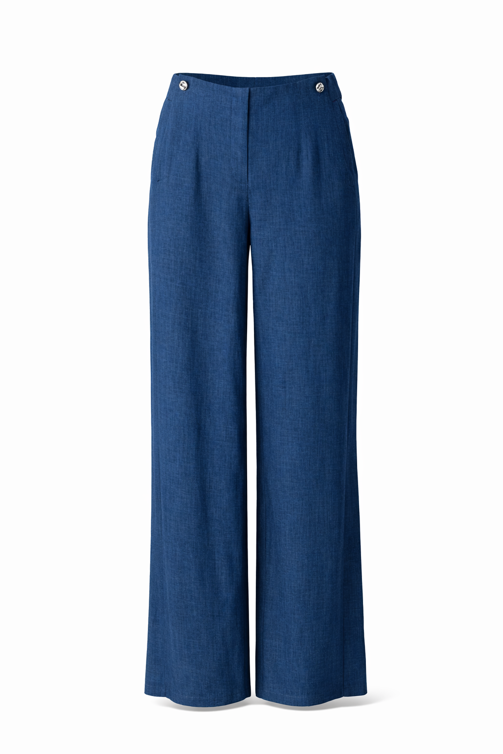 NAVY WIDE-LEG PANT