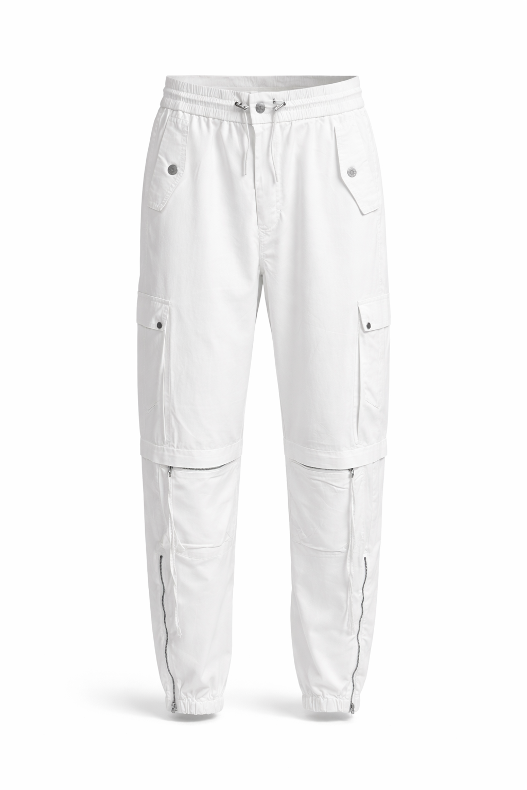 ESSENTIAL WHITE CARGO JOGGER