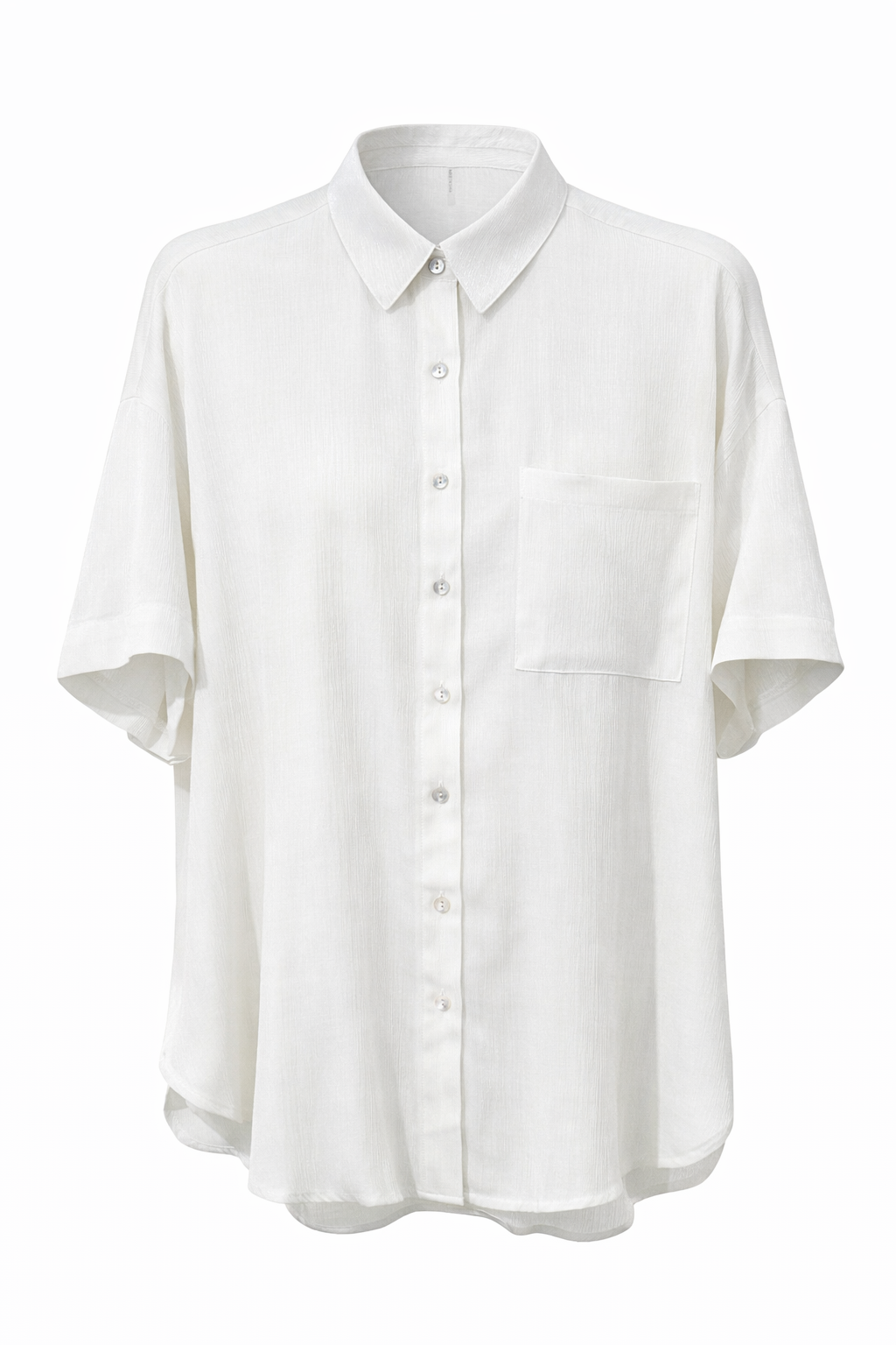 SATIN FLOW BUTTON SHIRT