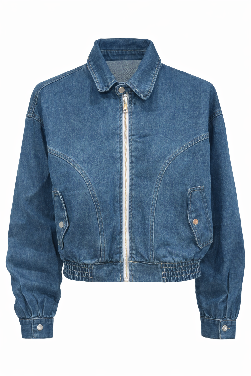 CLASSIC DENIM ZIP JACKET