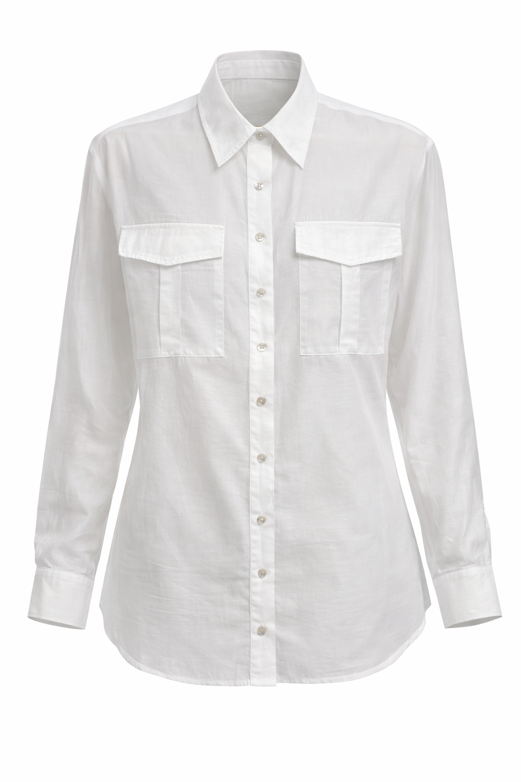 CLASSIC UTILITY WHITE SHIRT