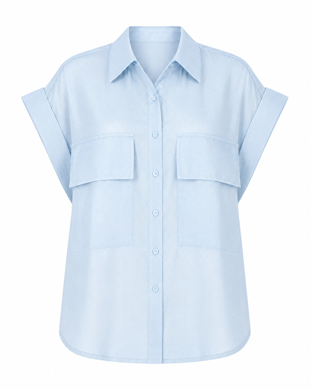 UTILITY POCKET BUTTON-UP SHIRT