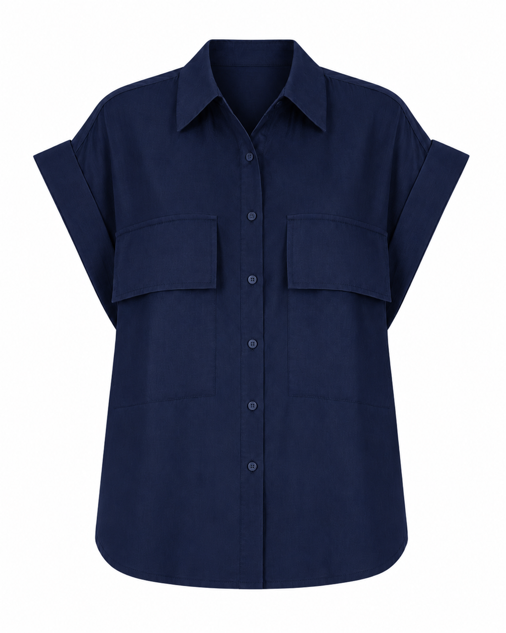 UTILITY POCKET BUTTON-UP SHIRT