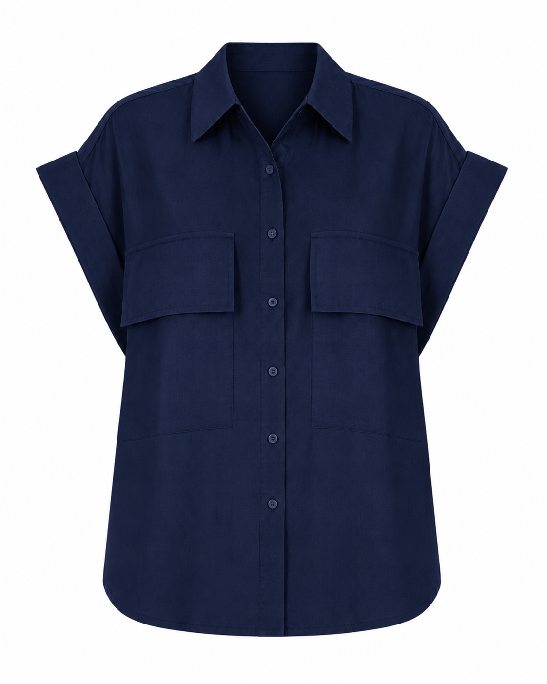 UTILITY POCKET BUTTON-UP SHIRT