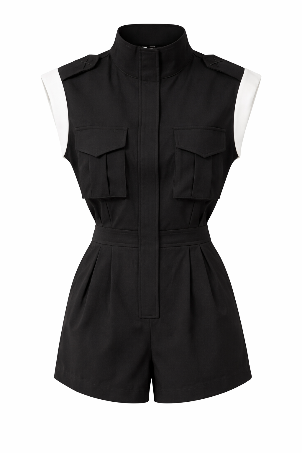 BLACK & WHITE ROMPER