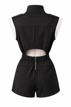 BLACK & WHITE ROMPER