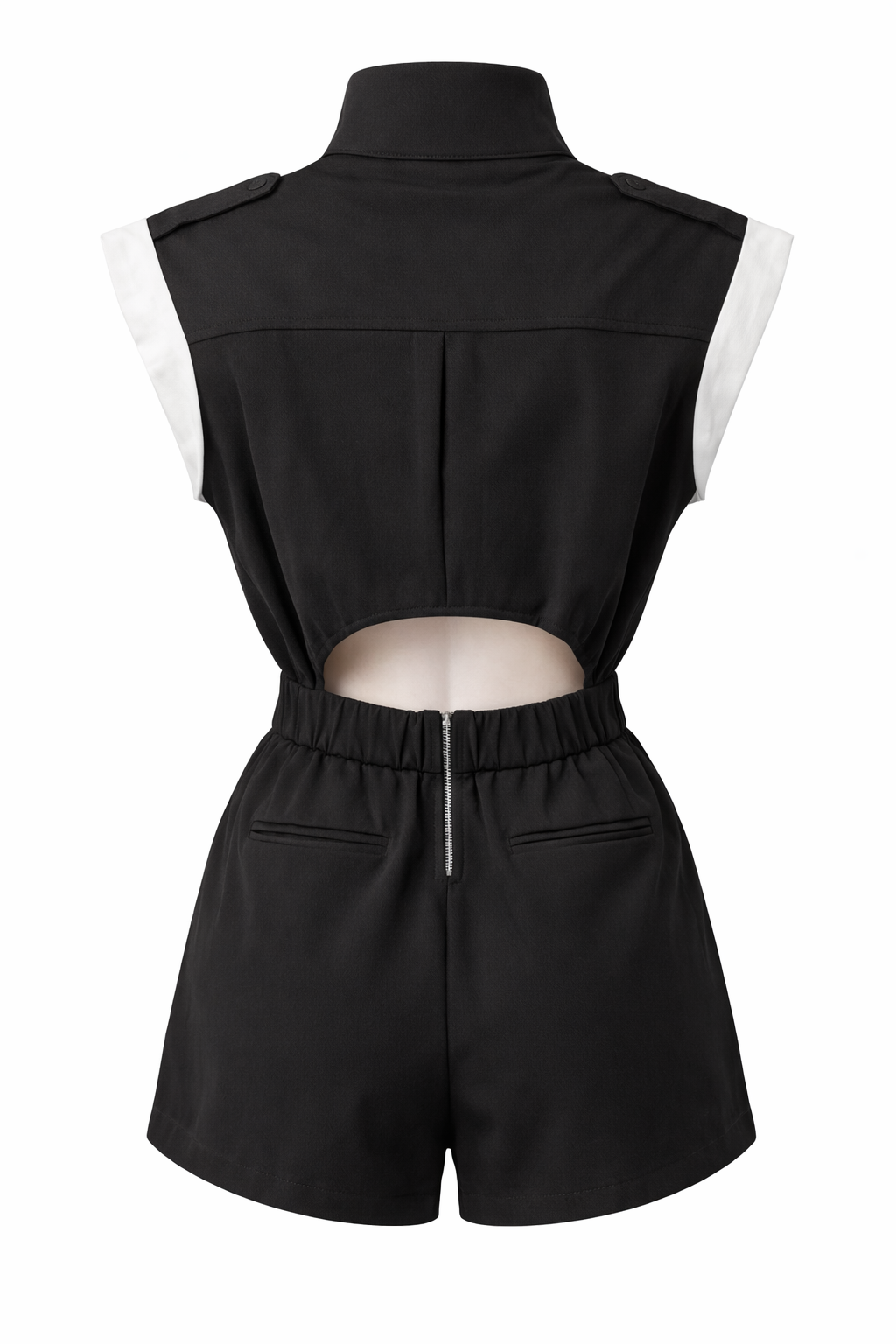 BLACK & WHITE ROMPER