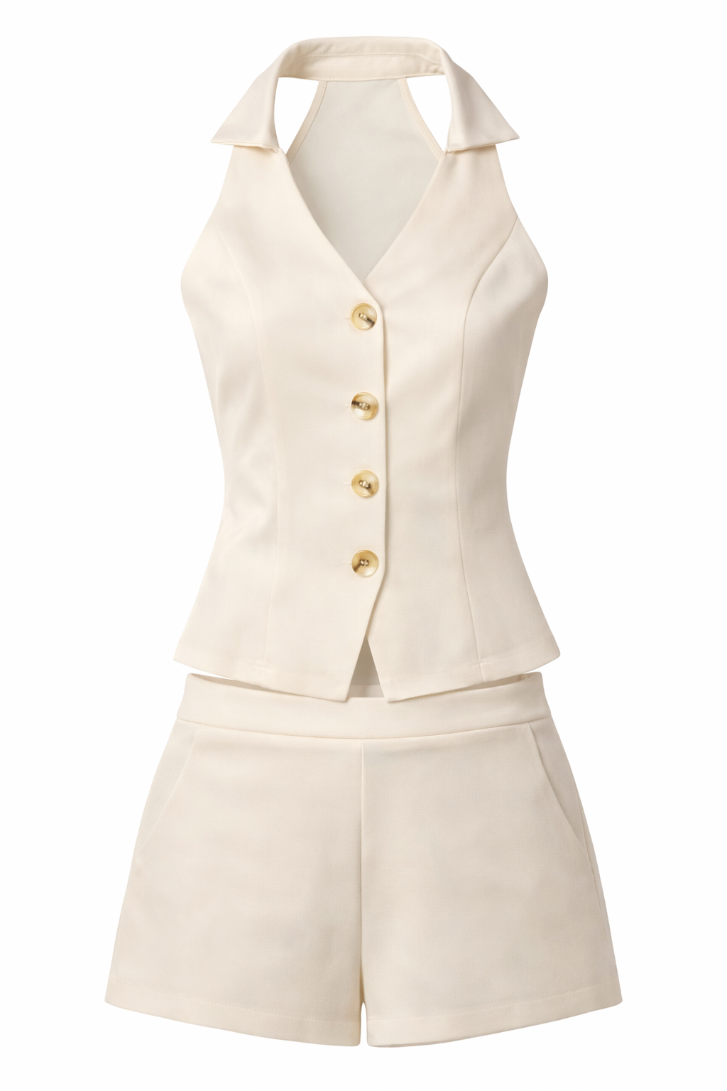 ELEGANT HALTER TWO PIECES SET