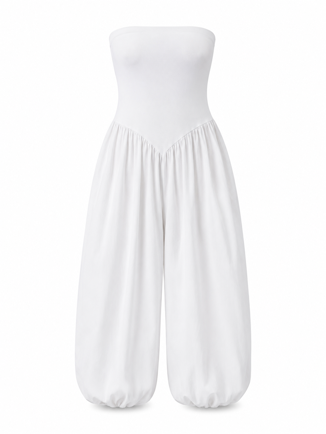 STRAPLESS ALADDIN JUMPSUIT