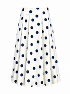 POLKA DOT MIDI SKIRT