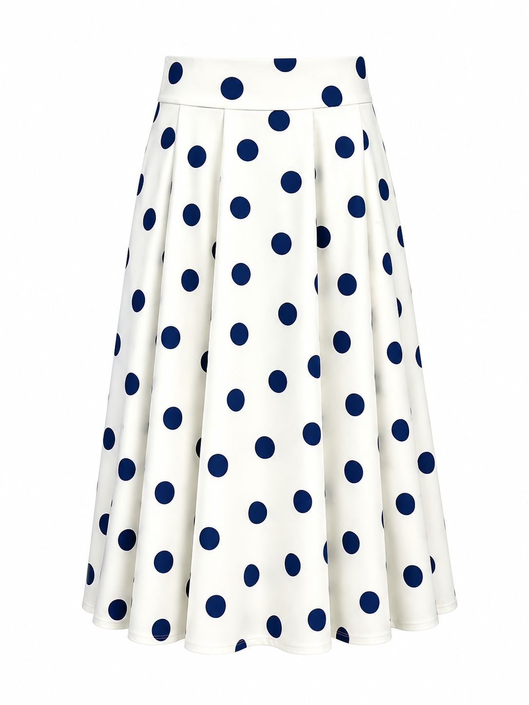 POLKA DOT MIDI SKIRT