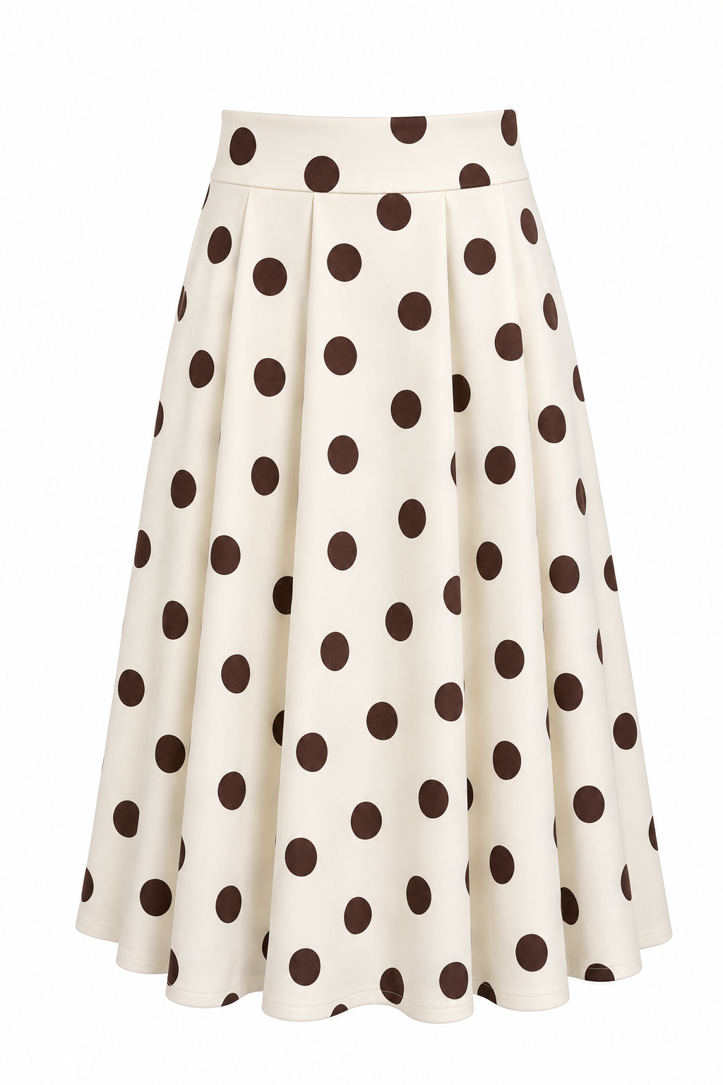 POLKA DOT MIDI SKIRT