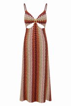 SANTORINI CROCHET MAXI DRESS