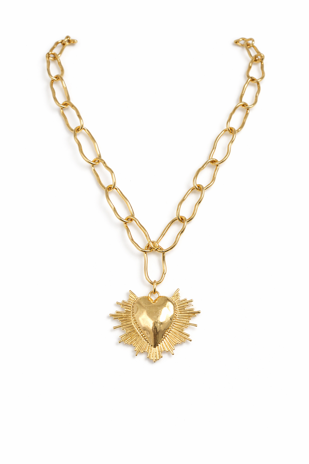 GOLDEN HEART NECKLACE