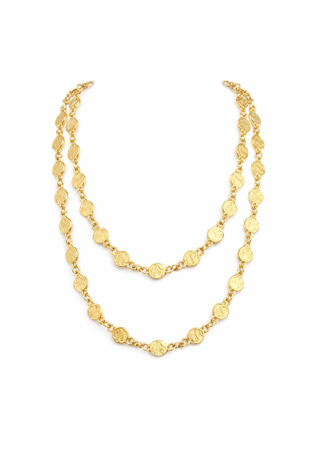 VERSATILE COIN NECKLACE OR BELT