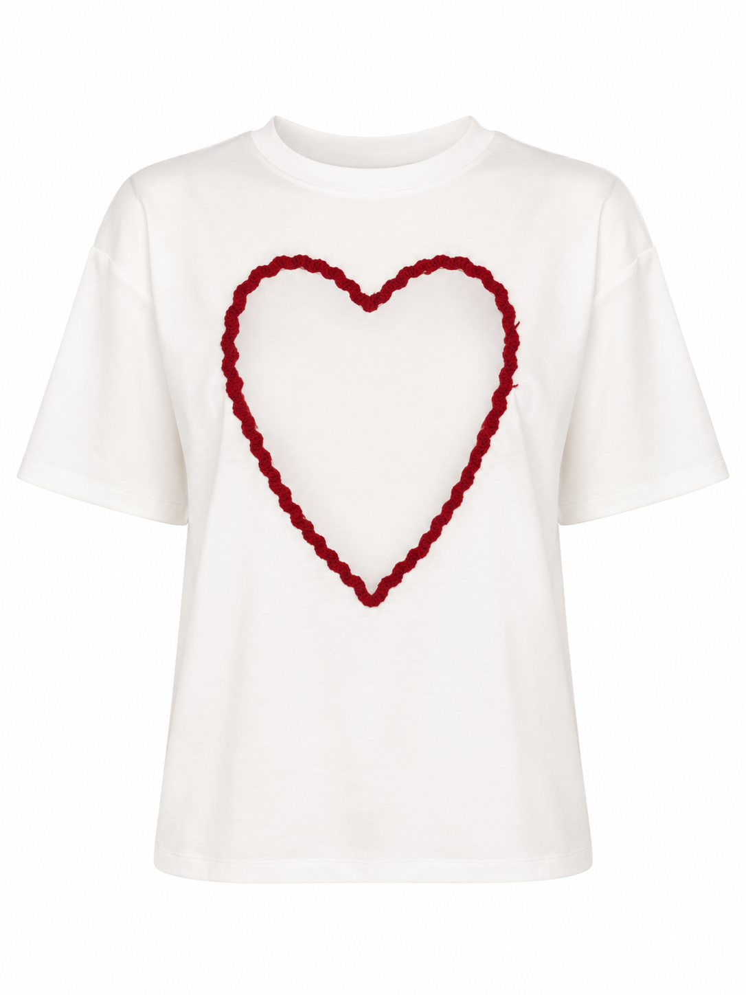 OPEN HEART BACK T-SHIRT