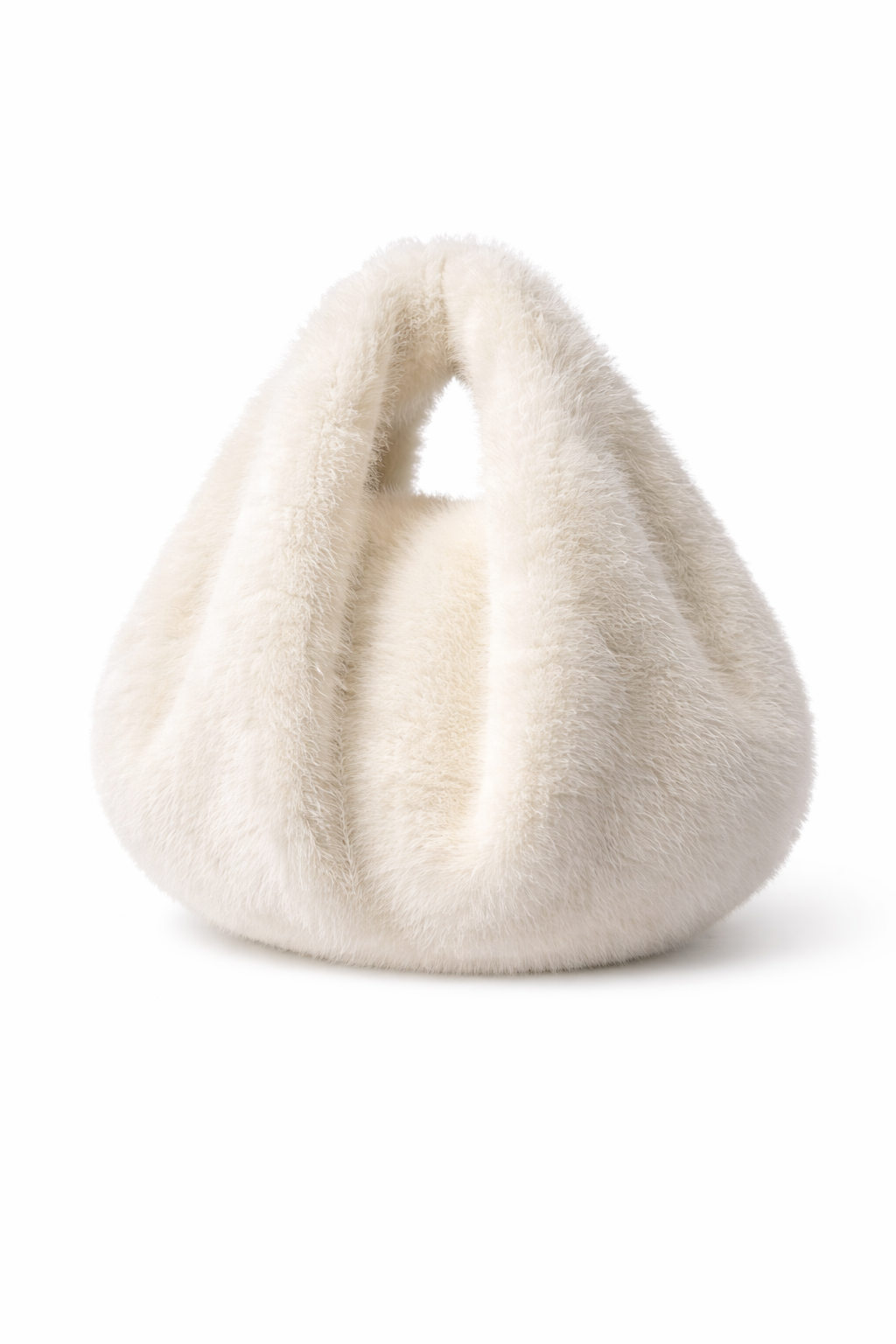 FUZZY SOFT HOBO BAG