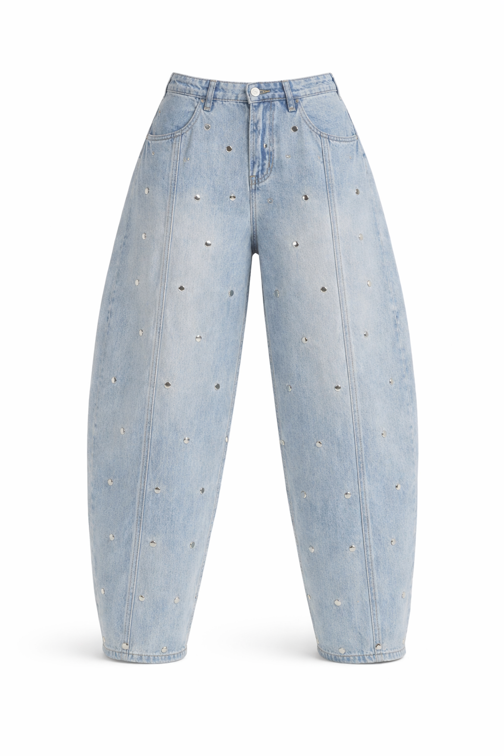 METAL BARREL JEAN