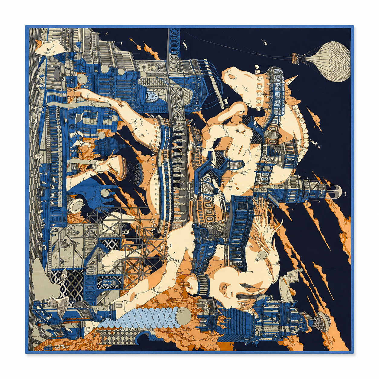 ARCHITECTURAL DREAM SCARF