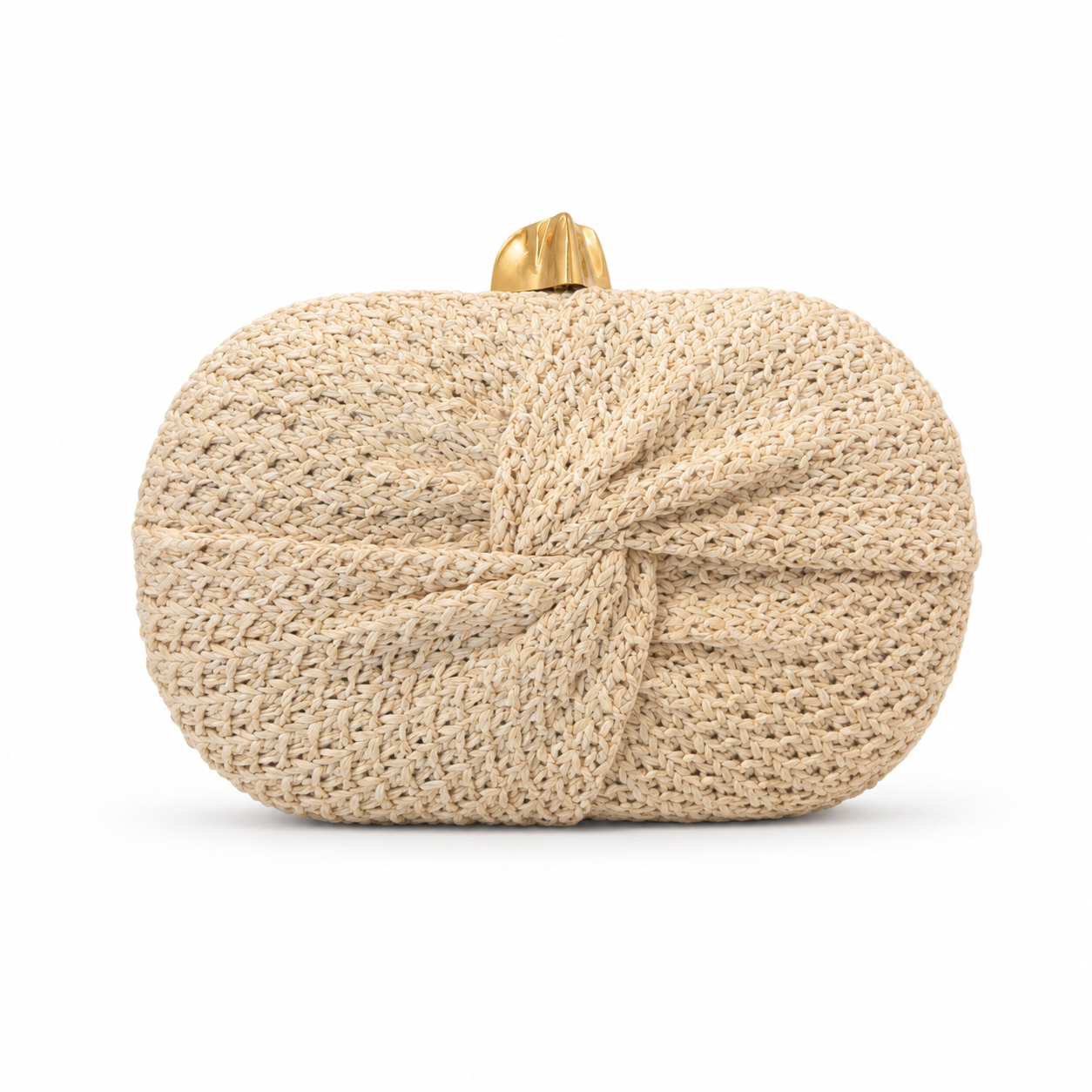 WOVEN KNOT CLUTCH